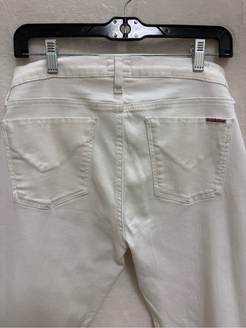 Hudson Jeans Men’s Straight White Denim